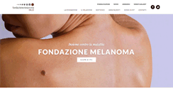 Desktop Screenshot of fondazionemelanoma.org